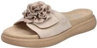 Rieker Pantolette Sommerschuh, Hausschuh, Strandschuh mit bequemem Fu&szlig;bett