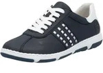 Sneaker RIEKER, Damen, Gr. 40, blau (nachtblau, wei&szlig;), Lederimitat, Schuhe...