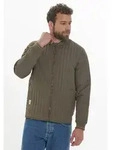 Steppjacke WEATHER REPORT "Palle", Herren, Gr. S, gr&uuml;n (olivgr&uuml;n), 100% Polyester,