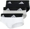Slip ADIDAS ORIGINALS "Slip 3er Pack", Herren, Gr. S, bunt (schwarz, wei&szlig;, grau),