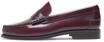 Loafer HENRY STEVENS "Hunter M PL", Herren, Gr. 40, rot (bordeaux), Kalbsleder,