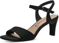 Tamaris Sandalette Trichterabsatz, Abendschuh mit verstellbarem Fesselriemchen