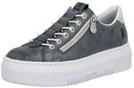 Rieker Plateausneaker Sneaker, Slip-On Sneaker, Slipper mit Schaftrandpolster