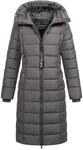 Navahoo Winterjacke "Mondmaedchen" Extra langer Schnitt mit seitlichen Schlitzen