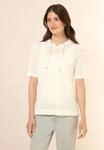 Cecil Kapuzenshirt aus softem Materialmix