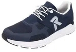 Slip-On Sneaker RIEKER SPORT "Preston", Herren, Gr. 42, blau (dunkelblau),