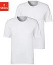 T-Shirt S.OLIVER, Herren, Gr. L, wei&szlig;, Jersey, Obermaterial: 95% Baumwolle, 5%