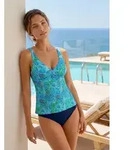 B&uuml;gel-Tankini-Top SUNSEEKER "Lapa", Damen, Gr. 44, Cup B, blau (t&uuml;rkis...