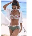 Bandeau-Bikini-Top VENICE BEACH "Summer", Damen, Gr. 40, Cup A, wei&szlig; (wei&szlig;