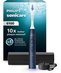 Philips Sonicare Elektrische Zahnb&uuml;rste "Series 6100" 1 Stk. Aufsteckb&uuml;rsten mit