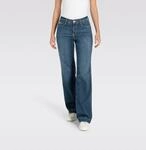 MAC Weite Jeans "DREAM WIDE" mit weitem Bein-Stretch