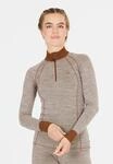 Funktionsshirt WHISTLER "Candee", Damen, Gr. 38, grau (hellgrau), 45% Wolle, 45%
