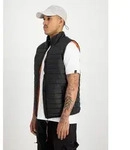Blouson ALPHA INDUSTRIES "Puffer Vest Light", Herren, Gr. S, schwarz, Obermaterial: