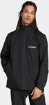 Regenjacke ADIDAS TERREX "MULTI ESSENTIALS 2L", Herren, Gr. XXL, schwarz,
