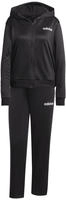 Trainingsanzug ADIDAS SPORTSWEAR "W LINEAR TS", Damen, Gr. XS, schwarz, Obermaterial:
