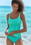Tankini-Top ELBSAND "Letra", Damen, Gr. 38, Cup A/B, gr&uuml;n (mint),