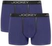 Trunk JOCKEY "Chafe Proof Pouch", Herren, Gr. S, blau (midnight sail), Microfaser,