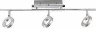 PAUL NEUHAUS Deckenleuchte "SILEDA", silber (aluminiumfarben), 3, H: 19cm, 1 Stk.,