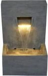 AcquaArte Gartenbrunnen "Wasserspiel Wasserfall POSADA" Komplettset mit