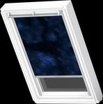 VELUX Verdunklungsrollo "DKL 4653S" verdunkelnd ohne Bohren in F&uuml;hrungsschienen