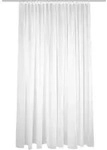 Gardine HEINE HOME Gr. 9, wei&szlig;, B:450cm H:175cm, Polyester, Gardinen, Gardine