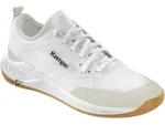 Hallenschuh KEMPA "Hallen-Sport-Schuhe Kourtfly", Kinder, Gr. 10, wei&szlig; (wei&szlig;,