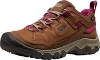 Wanderschuh KEEN "TARGHEE IV WP", Damen, Gr. 40, bison, beaujolais, Leder, Synthetik,