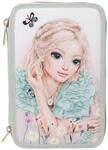 Depesche Buntstift "3-Fach Federtasche mit Stickerei SUMMER FEELING inkl. Stifte