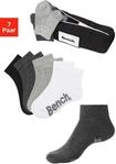 Bench. Kurzsocken "Herren Kurzsocken, Halbhohe Basic Socken" Federtasche, 7...