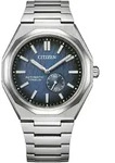 Automatikuhr CITIZEN "Super Titanium Zenshin 60", silber (titansilberfarben,