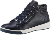 Schn&uuml;rboots ARA "ROM", Damen, Gr. 2,5, blau (dunkelblau), Glattleder, Schuhe