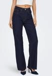 ONLY High-waist-Jeans "ONLJUICY HW WIDE RINSE DNM MAS763 NOOS" Baumwollmischung