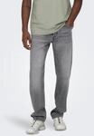 ONLY & SONS Regular-fit-Jeans "ONSEDGE STRAIGHT BROMO 0017 DOT DNM NOOS"
