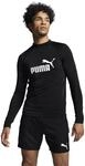 Rash Guard PUMA "PUMA SWIM MEN LONG SLEEVE RASH GUARD", Herren, Gr. XS, schwarz,