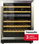 Hanseatic Weink&uuml;hlschrank "HWC46ECIA" f&uuml;r 46 Stk. Standardflaschen &aacute; 075l...