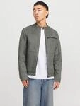 Jack & Jones Bikerjacke "JJEDYLAN mit wasserabweisender Funktion" ohne Kapuze