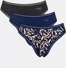 Slip SLOGGI "GO Crush", Damen, Gr. XS, blau (blau, schwarz combination), Single