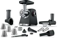 BOSCH Fleischwolf "Serie 6 MFWS660B, 3,5kg/Min., Raspel, 2 Lochscheiben (3&8mm),