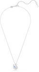 Kette mit Anh&auml;nger SWAROVSKI "Schmuck Geschenk Schwan Halskette", bunt