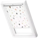 Verdunklungsrollo VELUX "DKL 4667SWL", kids drachen, wei&szlig;, SK06, stufenlos
