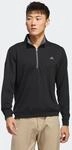 Sweatshirt ADIDAS PERFORMANCE "LIGHTWEIGHT HALF-ZIP OBERTEIL", Herren, Gr. L,
