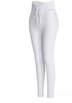 Leggings YEAZ "Leggings RUNWAY", Damen, Gr. XL, US, wei&szlig;, Obermaterial: 87% Nylon