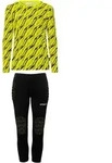 Sportanzug UHLSPORT "Torwart-Sets Progressive Junior", M&auml;dchen, Gr. 116, gelb (fluo