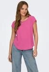 Kurzarmbluse ONLY "ONLVIC &ndash; feminines Blusenshirt in lockerer Form", Damen, Gr. 36,
