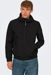 ONLY & SONS Softshelljacke "ONSBOWIE SOFTSHELL BOMBER NOOS" mit Kapuze