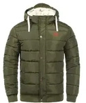 Winterjacke BLEND "Winterjacke BHFrederico", Herren, Gr. 3XL, gr&uuml;n (ivy gr&uuml;n),