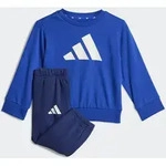 Trainingsanzug ADIDAS SPORTSWEAR "I BL FT JOG 240", M&auml;dchen, Gr. 68, royal blau,
