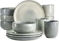 M&Auml;SER Fr&uuml;hst&uuml;cks-Geschirrset "LIVIO, Fr&uuml;hst&uuml;cks Set, Steinzeug" Geschirr-Set,