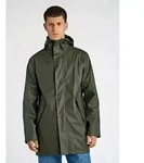 Regenjacke LINDBERGH "Regenmantel Relaxed Fit", Herren, Gr. S, gr&uuml;n (dk army),