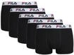 Boxershorts FILA "Boxershort 5er Pack", Herren, Gr. S, schwarz, Obermaterial: 95%